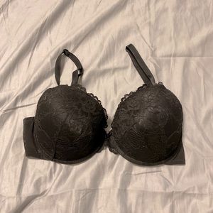 Woman’s black bra